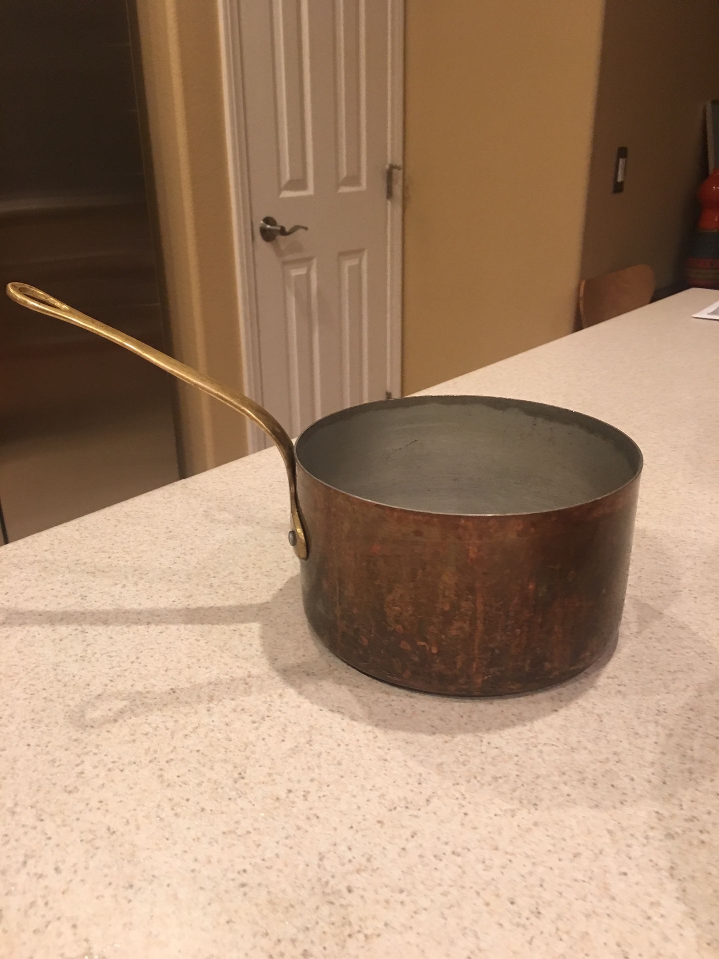 Copper pan