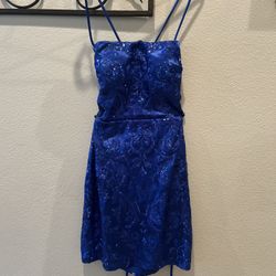 Size Xs Blue Dress