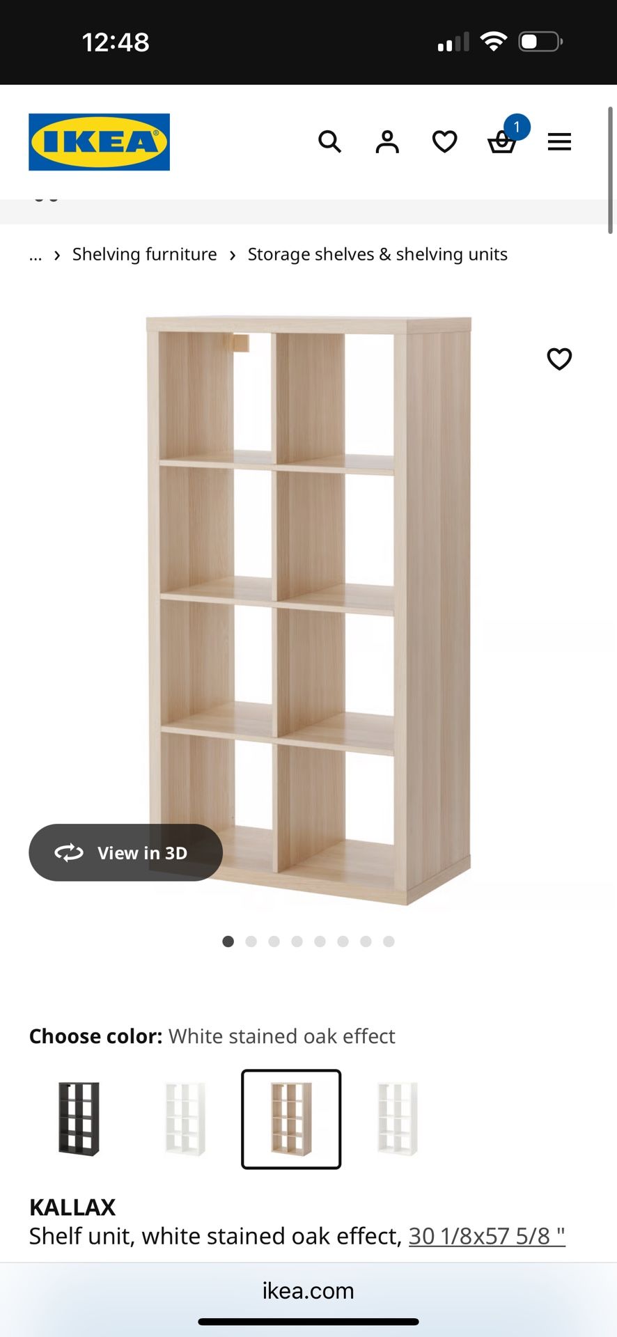 2 Bookshelves For Sale Originally From IKEA