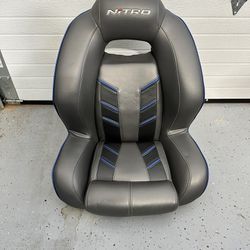 Nitro Bass Boat Seat With Lumbar Support for Sale in Phoenix, AZ
