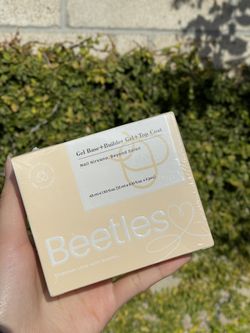 Beetles 3PCS 15ml Top And Base Coat Builder Nail Gel Set No Wipe Gel Top Coat