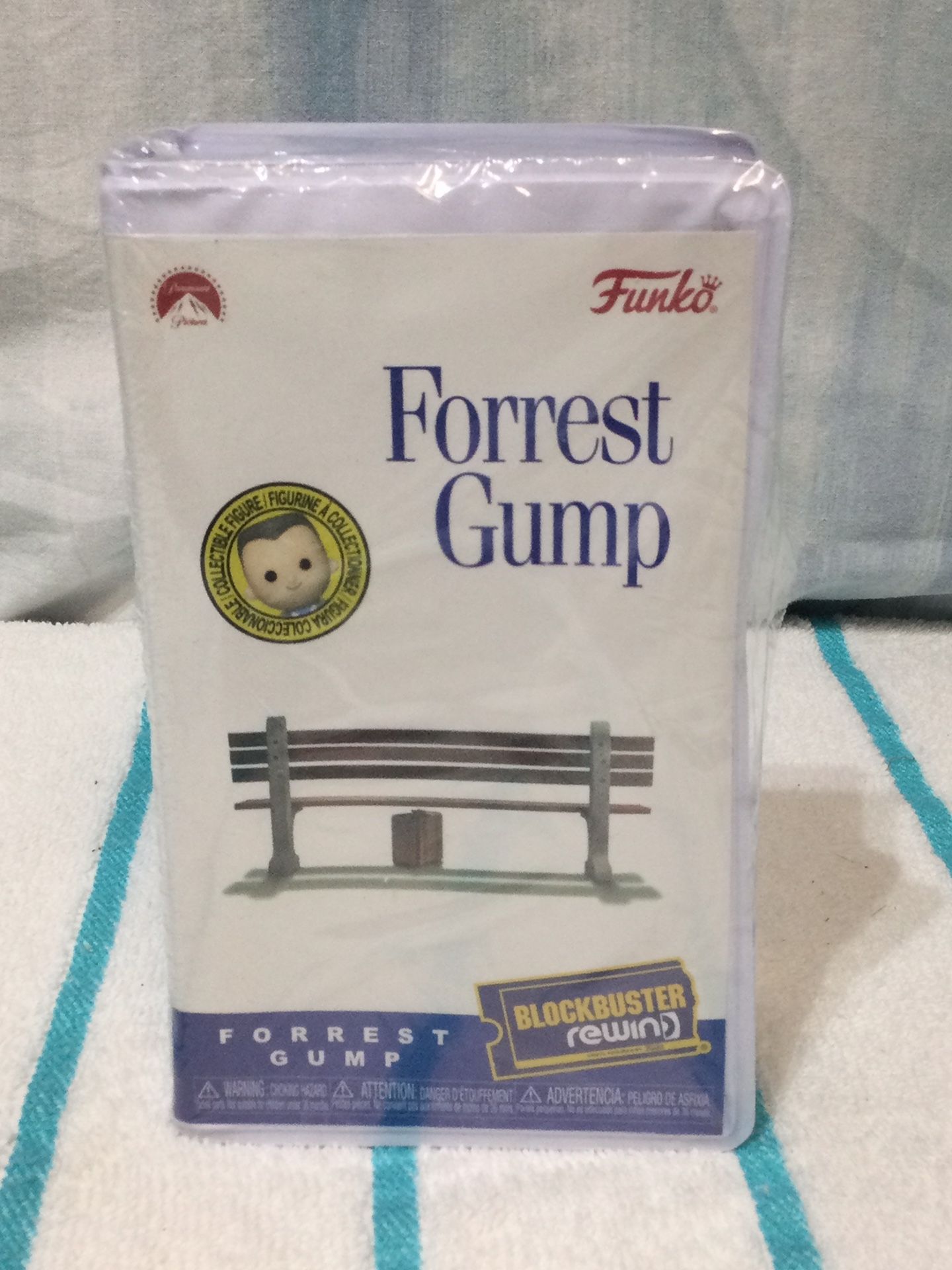 Brand New Factory Sealed FUNKO BLOCKBUSTER REWIND FORREST GUMP COLLECTIBLE FIGURINE