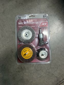 Sanding set for drill, paint stuff