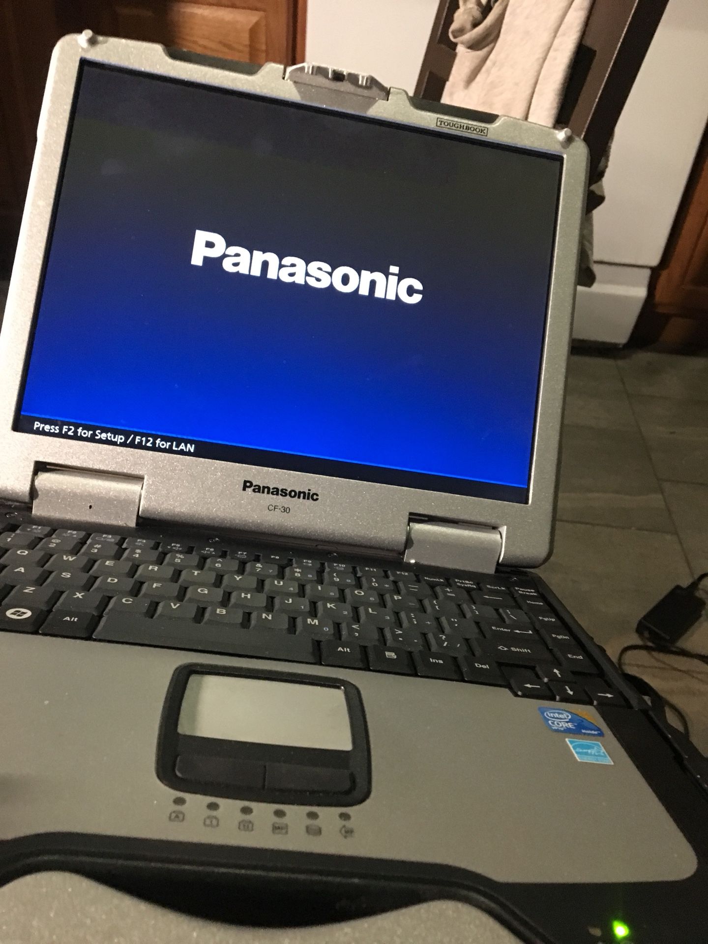Panasonic CF30 no hardrive. 4 GB memory ram