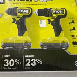 Ryobi 18v Hp Brushless 2 Tool Combo Kit $170 (financing Available) 