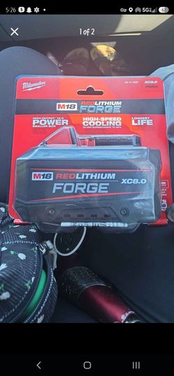 Milwaukee M18 REDLITHIUM FORGE XC8.0 Battery