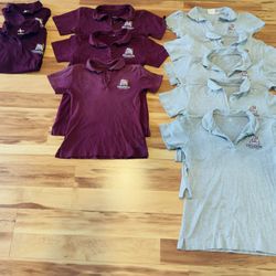 Challenger School Uniform Polo Girl