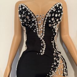 Rhinestone dress