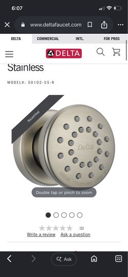 Delta touch clean faucet heads