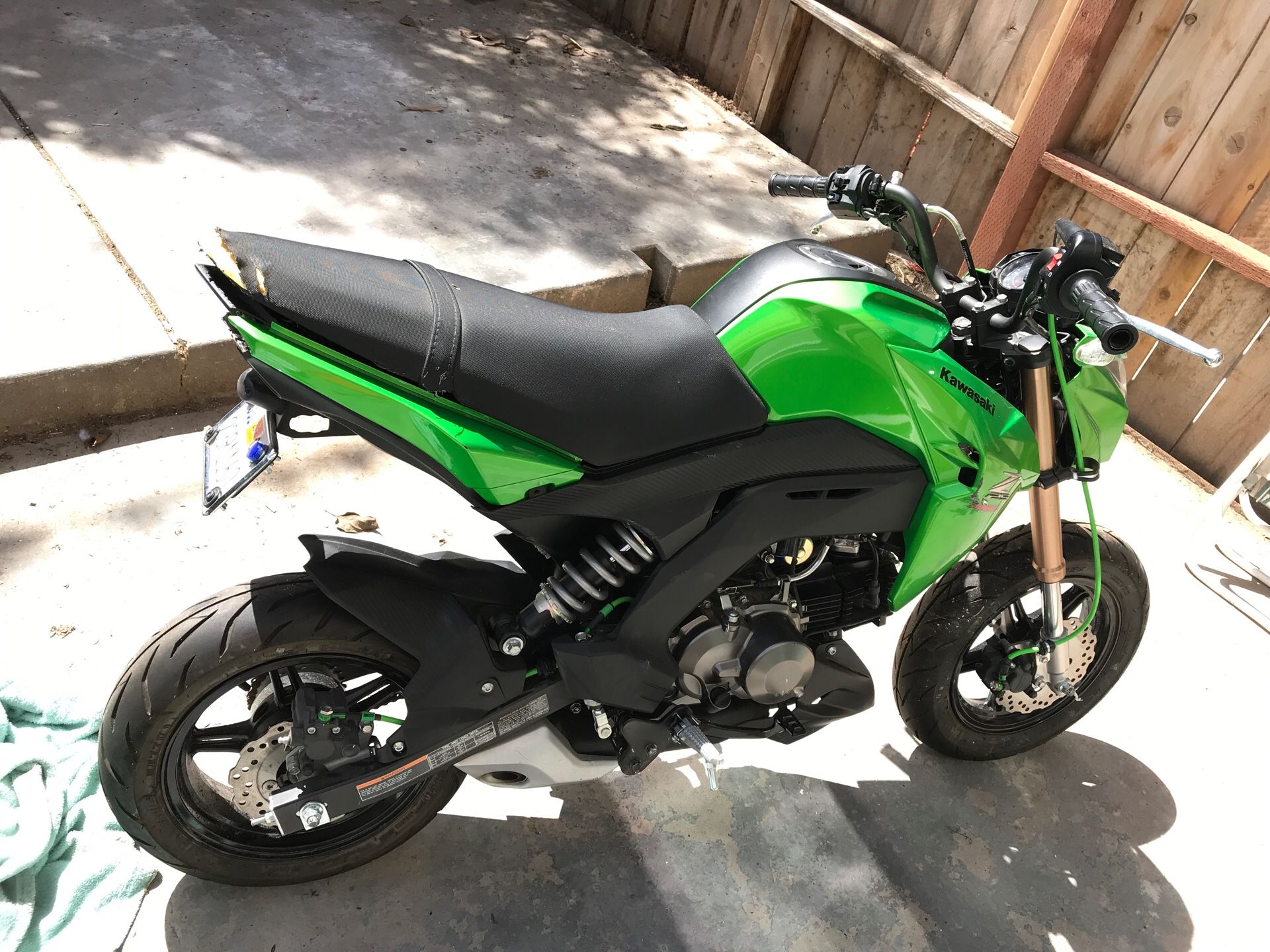 Motorcycle Kawasaki 125