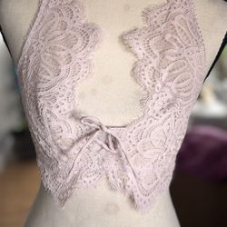 NWOT Victoria Secrets Pink Lace Bralette