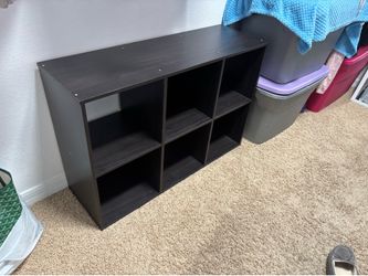 3-2-1ft dark brown shelves