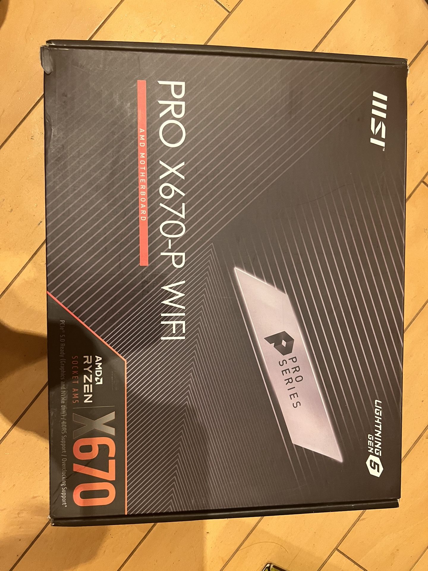 MSI pro x670 p wifi amd motherboard