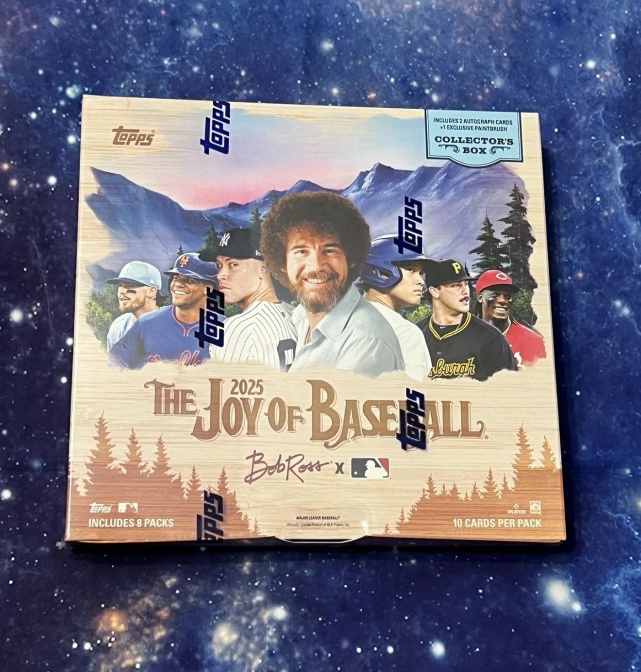 2025 Topps x Bob Ross: The Joy of Baseball - Collectors Box (Factory Sealed)