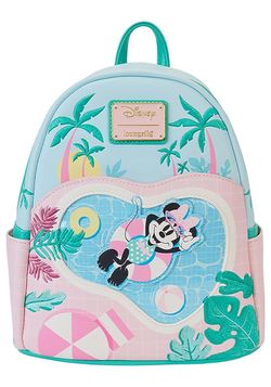 Hotel Minnie Mouse Resort Loungefly Mini Backpack 
