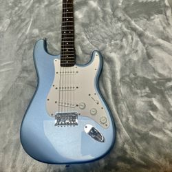 Blue Electric Guitar