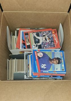 Sports Cards From 80s And 90s Football  Basketball, And Baseball 