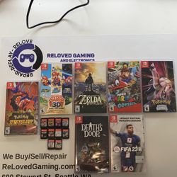 Nintendo Switch Games! - All Tested And Work Perfect - See Bellow
