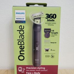 Philips Norelco OneBlade 360 Pro Face & Body Trimmer (Brand New)