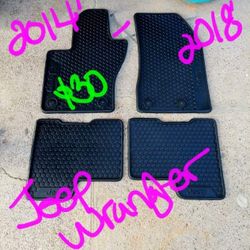 2014' - 2018' Jeep Wrangler Floor Mats / Liners