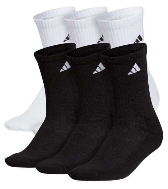 Adidas Athletic Cushioned Crew Socks
