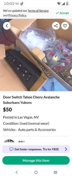 Master Switch Chevy Tahoe Suburban Yukon 