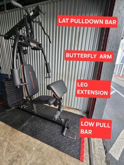 HomeGym all in ONE.  20 Exercises over. 190 Pounds&Libras Weight Stucks.  Homestead 33033