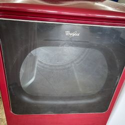 Whirlpool Cranberry Red Electric Dryer HUGE 8.8 CF! 28 OPTIONS! STEAM! 30-Day Warranty! Delivery  