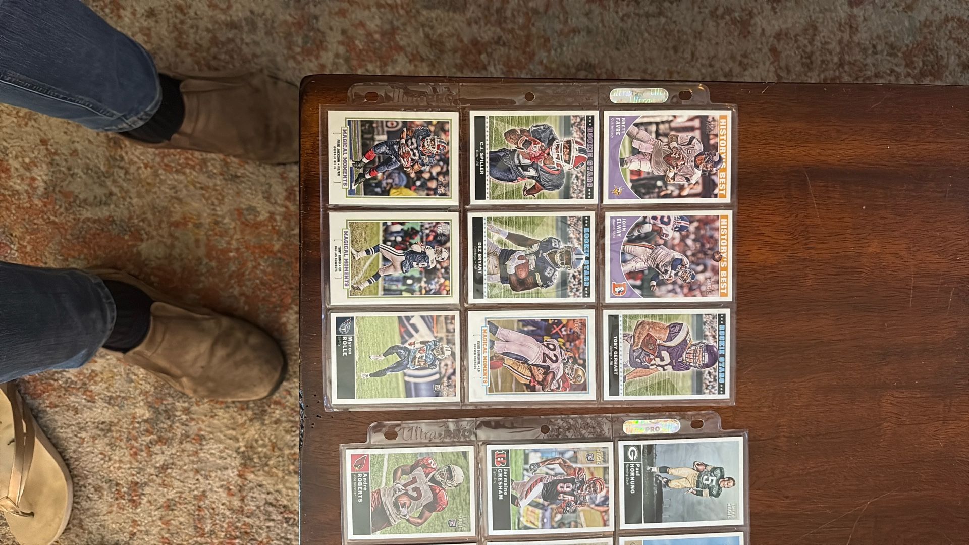 2010 Topp’s Magic Football Cards - 48 Cards See Photos