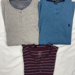 mens long sleeve t shirt lot xl