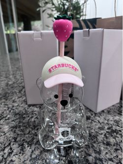 New limited edition Starbucks pink bearista