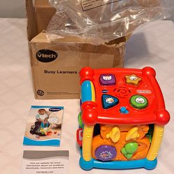 Vtech Busy Learners Activity Cube Baby Toy NEW!