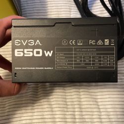 650 Evga Power Supply