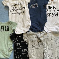Baby Boy Clothes Lot 