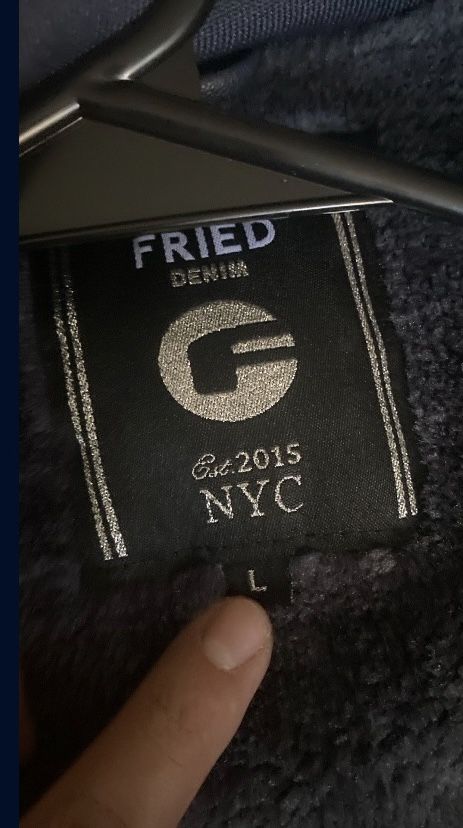 NWT Fried Denim Jacket