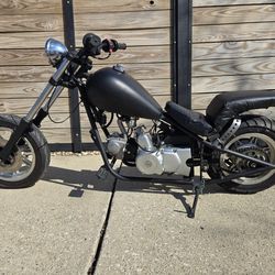 125cc Mini Chopper Bike – Runs Great, Fully Upgraded!
