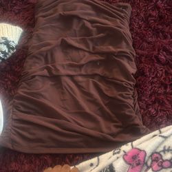 Shein Brown Skirt