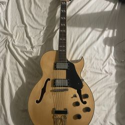 Glen Burton Hollow Body Guitar