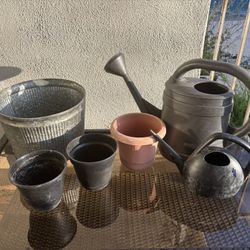 Watering Cans & Pots Gardening 