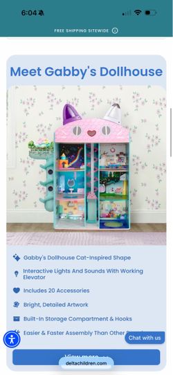 Gabby’s Dollhouse Purrfect Playhouse