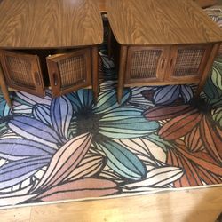 Pair Of Large MCM End Tables
