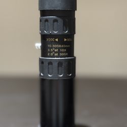 4K 10-300X40mm Super Telephoto Zoom Monocular Telescope - Portable HD Scope