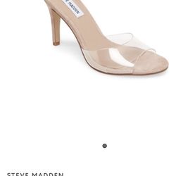 Never Worn Steve Madden Signal Clear 9.5