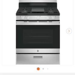 GE Free Standing Gas Range 