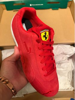 Puma Ferrari speed cat red