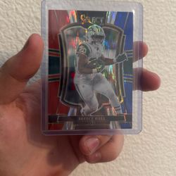 Panini Select Red Blue Prizm BREECE HALL 