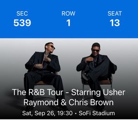 Usher & Chris Brown R&B Tour