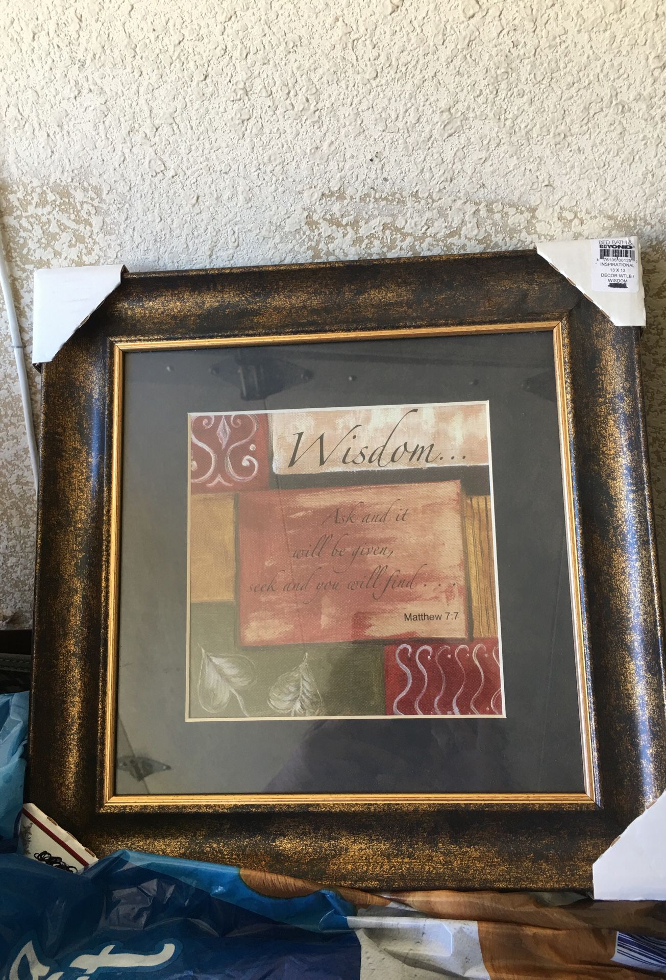 Picture frame from bed bath and beyond