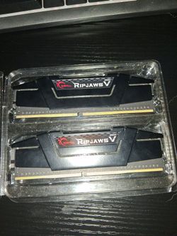 Two G.Skill Ripjaws V DDR4 2x8GB RAM Sticks