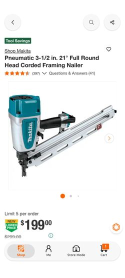 Makita framing nailer